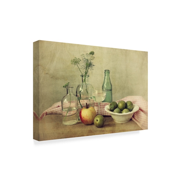 Ellen Van Deelen 'Still Life Glassware' Canvas Art,22x32